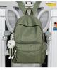 Schoolbag Small Fresh Travel Lightweight Backpack Large Capacity Literary Plaid Computer Backpack Junior High School Student School Bag
