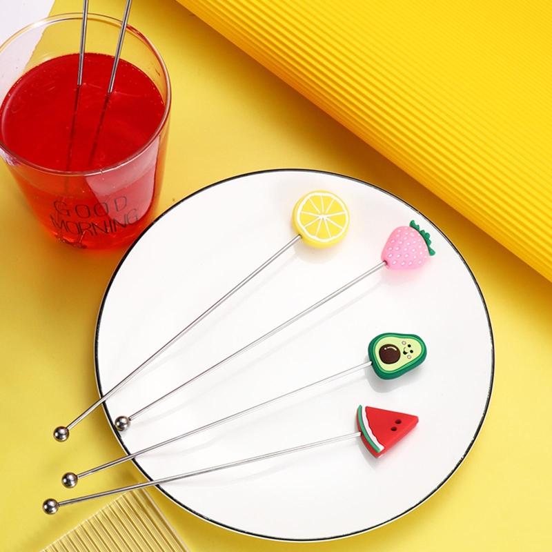 Coffee Stirrers Coffee Stir Sticks Cocktail Swizzle Stick Beverage Stirrers 304 Stainless Steel Material 7 Styles Choose
