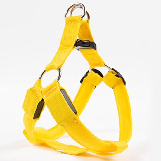 Dog Harness Super Soft Wear Resistant Polyester Medium Dog LED Training Vest Harness