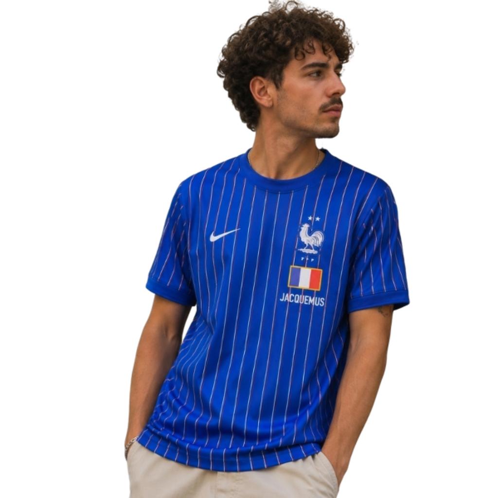 Nike X Jacquemus France Royal Blue Pre-match Jersey