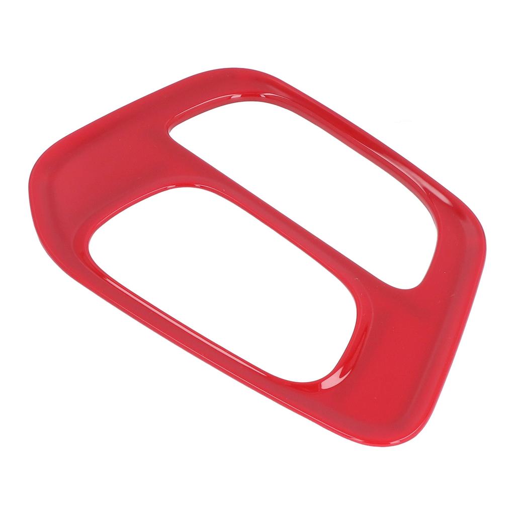 Gear Shift Panel Frame Trim Anti UV Wearproof Replacement for Dodge Challenger 2015‑2021Red