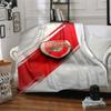Arsenal Football Club Wappen Decken Flanell Bedruckt Atmungsaktiv Warm Überwurfdecke für Zuhause Büro Bettwäsche 0708a27