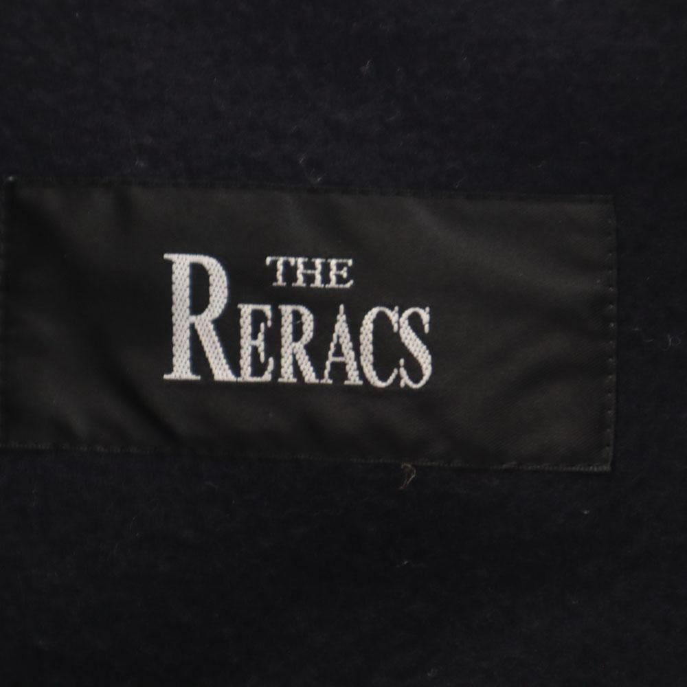 THE RERACS Made In Japan Melton Duffel Coat 36 Dark Blue Women Used