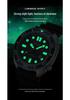 Oufannishi Waterproof Quartz Men's Watch with Luminous Dial, Rotating Bezel, and Calendar
