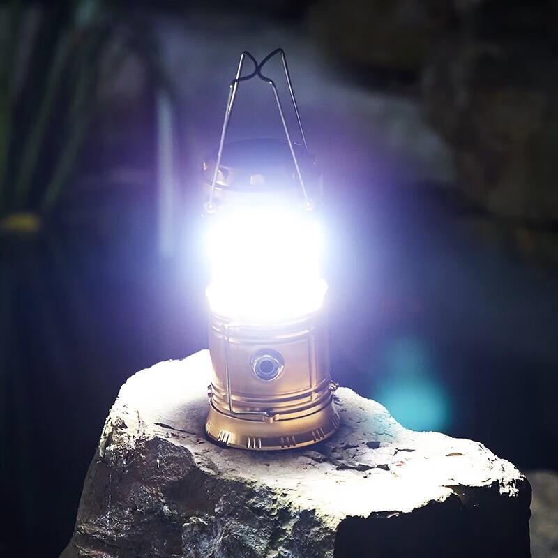 SHENYU Solar Rechargeable Camping Lantern