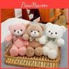 Plush Bear Toy Figure With Soft Fabric Children Playtime Festival Doll Gift