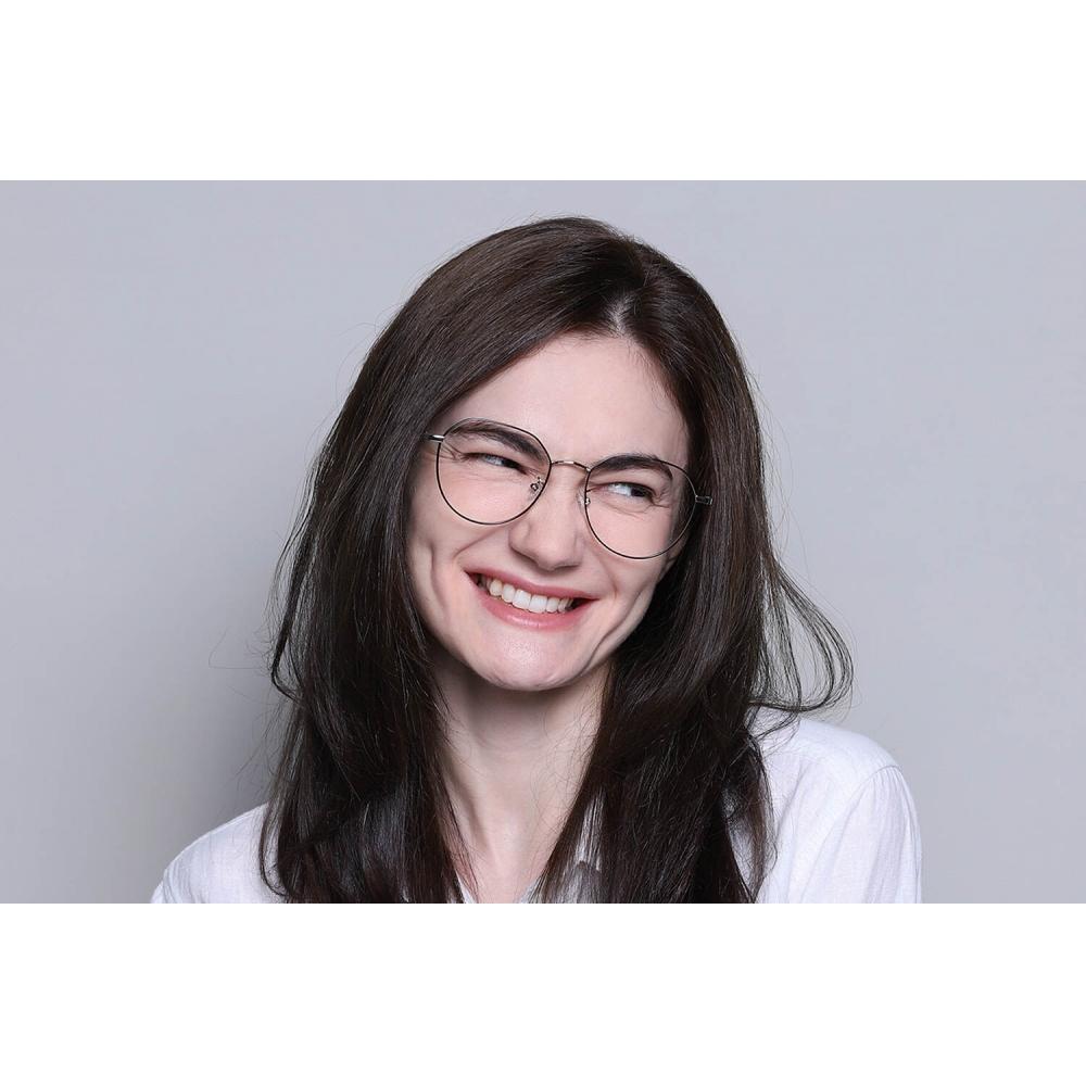 Full Rim Oval Gunmetal Grey Smartbuy Collection Xinyi T3046 C5 Fashion Unisex Eyeglasses