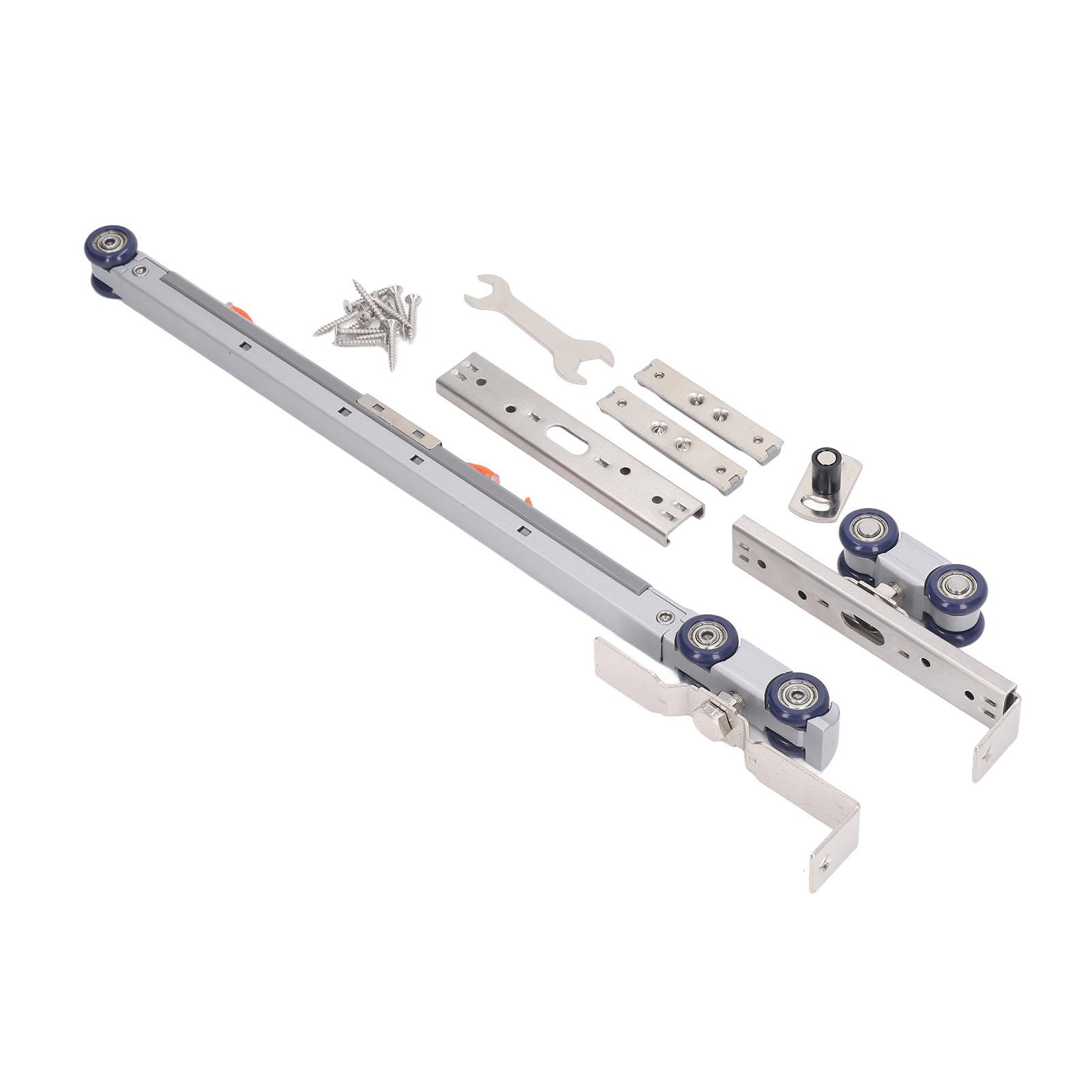 

Roller Trolley 4 Wheel Silent Trolley Assembly Roller for Solid Wood Sliding Door Glass Door