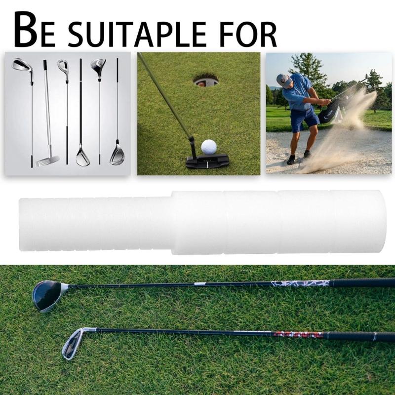 10 Pezzi Estensori Mazze da Golf Tubi di Estensione per Shaft Mazze Attrezzatura per Riparazione Mazze da Golf per Shaft in Acciaio/Legno Putter Facile da Usare