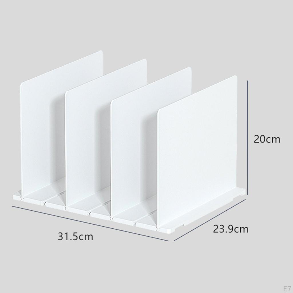Cabinet Shelf Divider for Optimal Organization in Bookshelves