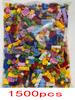 DIY Creative Building Blocks Bulk Set, 300/500/1000/1500Pcs  Classic Blocks Brick, Birthday Gift Children's Educational Toys