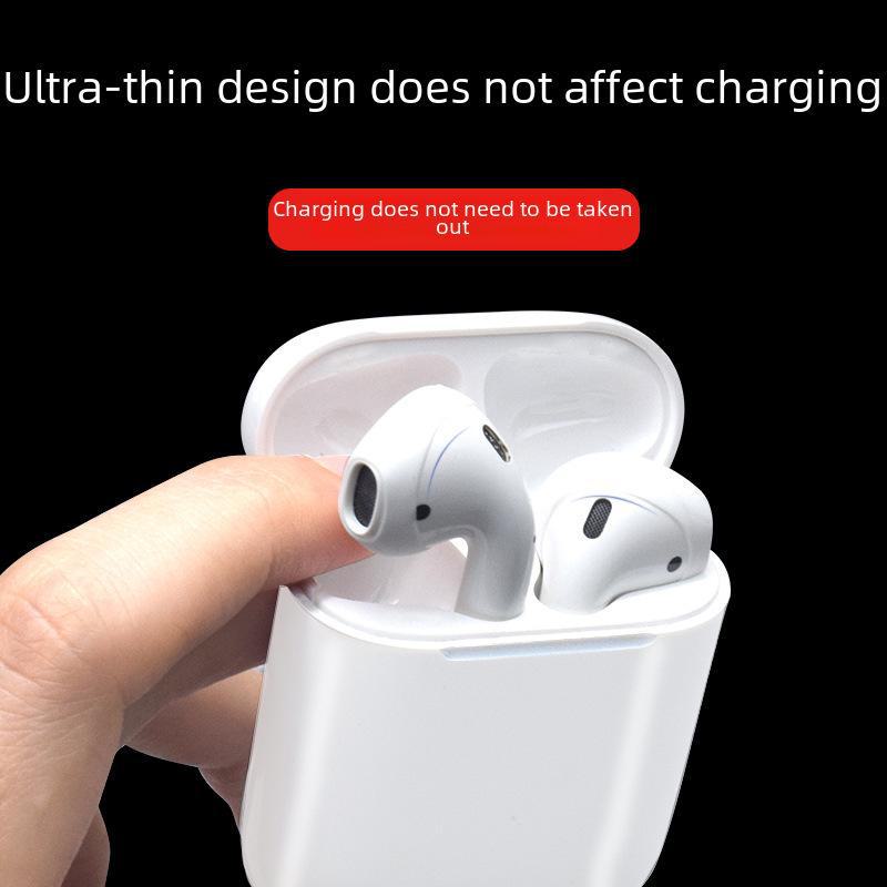 כיסוי מגן סיליקון מונע החלקה לאוזניות Apple AirPods 2