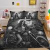 Beauty Skull Printed Home Textiles Single Size Polyester Duvet Covers Man High Ranking Bedroom Decor