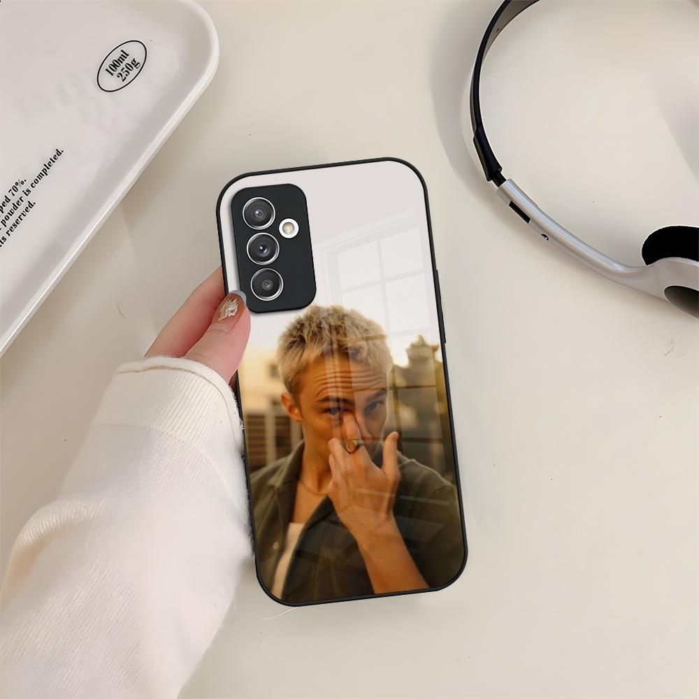 Drew Starkey Actor Phone Case Glass For Samsung S24 S26 S23 S20 S25 S21 S22 Ultra Fe Plus A05 A06 A16 A26 A36 A56 Coque