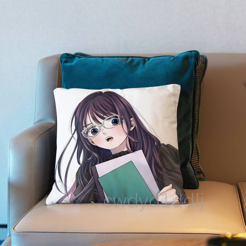KKaoru Hana Wa Rin To Saku Pillowcases Cute Funny Pillow Case For Wedding Party Home Decor Comfy Pillow Cover
