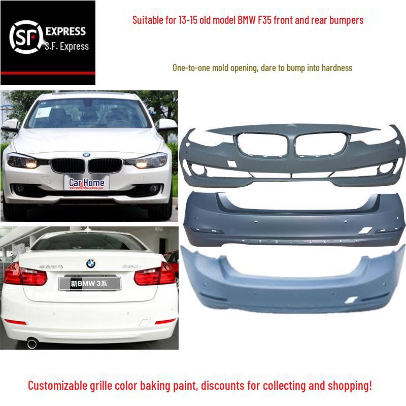 Compatible with BMW 3 Series Front & Rear Bumpers for E46, E90, F35, 316, 318, 320, 323, 325, 328, 330i - New & Old Models.