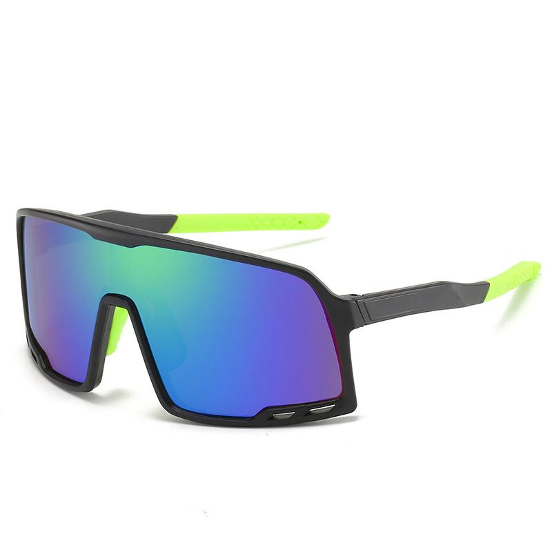 Fashionable Cycling Sunglasses With Large Frame Uv400 Ultraviolet Light Bicycle Riding Driving Glasses Cycling Glasses