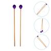 2pcs Marimba Hammer Durable Mallets For Percussion Instrument Practice Smooth Surface Long Service Life Marimba Mallets