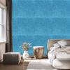 Blue, turquoise and azure glitter wallpaper for living room and bedroom 50x1000