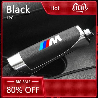 Hot 2025 ABS Car Handbrake Cover For M Sport M2 M3 M4 M5 M6 E46 E90 E60 F10 F30 E39 E36 F20 E87 Leather Hand Brake Cover Acc