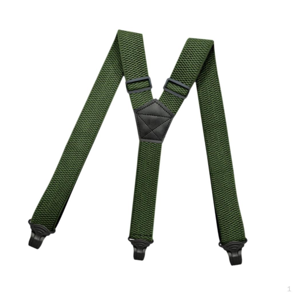 Hidden Suspenders for Belt Loops under Clothes 3 Clips Suspender