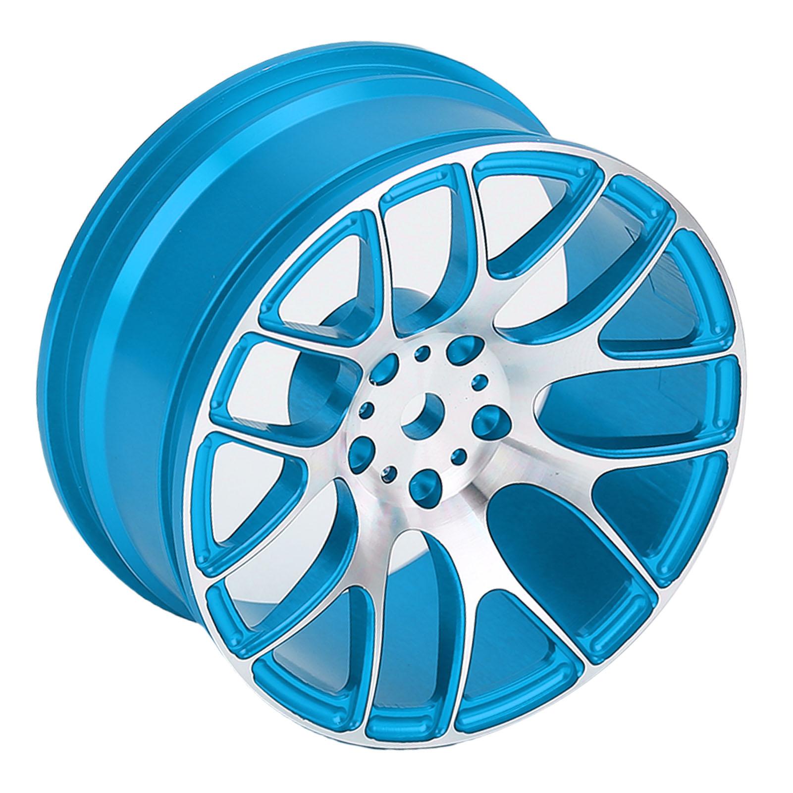 

4PCS RC Wheel Hubs Replacement for MN128 MN86 G500 1 12 Aluminium Alloy RC Car Wheel Rim Hub Blue Blue синій