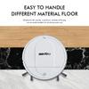 Smart Automatic Robot Vacuum Cleaner for Home Cleaning Mini Rechargeable Vacuum Cleaner