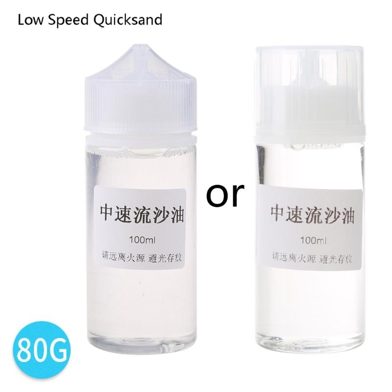 100ml Highest Grade Acrylic Pour Oil Quicksand UV Epoxy Resin Silicone Mold