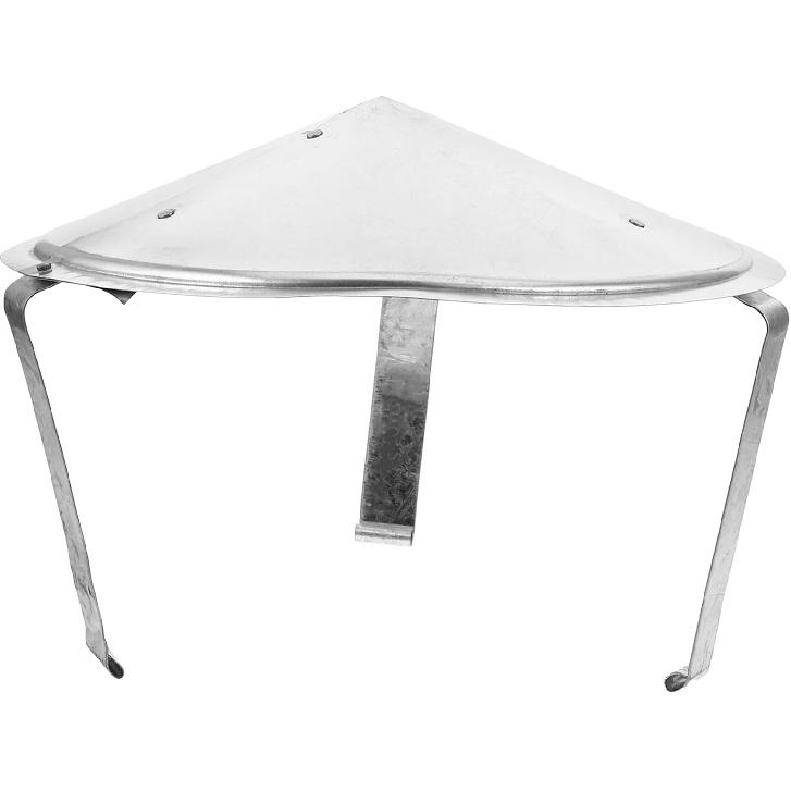 

MAGICLULU Колпак на дымоход из нержавеющей стали, дождезащитный колпак для дымохода, ветрозащитный и водонепроницаемый колпак для дымохода печи, 10,62 X 10,62 X 7,08