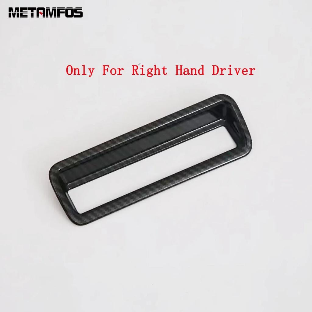 For Toyota Rav4 Rav 4 - 2024 Carbon Fiber Head Light Lamp Switch Button Panel Cover Trim Interior Accessories