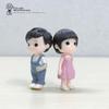 PVC Figure Doll: Car Ornament, DIY Succulent Micro Landscape, Cake Decoration, Strap Couple Toy