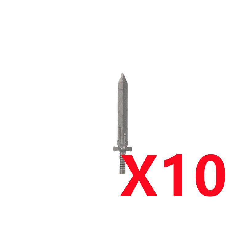 MOC War Building Blocks Movie Characters Soldier Weapons Accessories Rifle Heavy Demolition Pistol Mini Brick Gift Toy X018 DIY