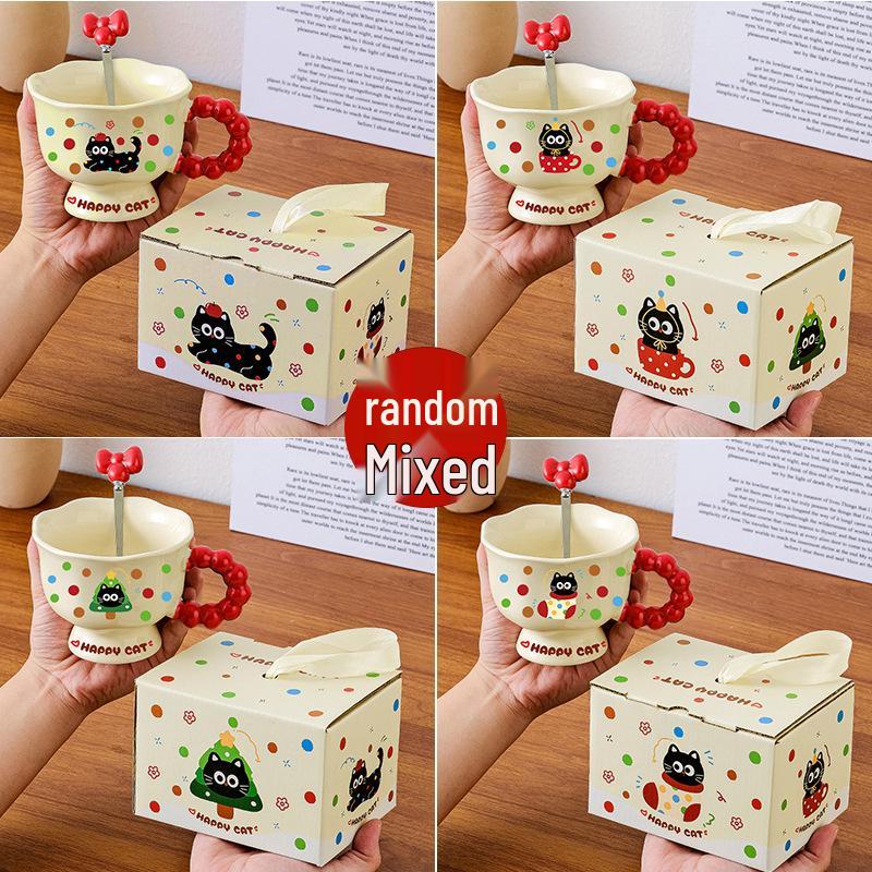 55° Temperature-Regulating Ceramic Coffee Mug Gift Set