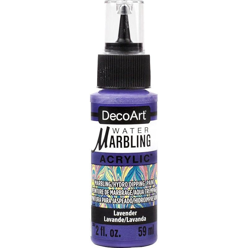 

deco art water marbling acrylic 59ml 16 lavender