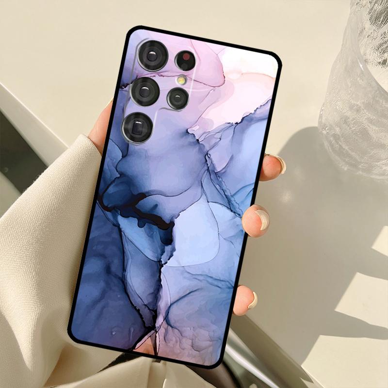 Beachy Pastel Abstract Painting Case For Samsung Galaxy S22 Ultra S21 S20 S24 S25 Ultra S9 S10 Plus S23 FE S25 FE Back Cover