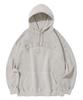 [M~4Xl] Pigment Arch Logo Hoodie_Oat Beige