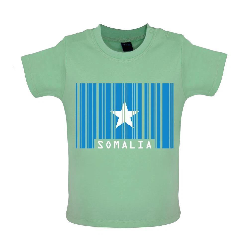 Somalia Flag - Baby T-Shirt / Babygrow - Somalian Mogadishu Africa Country 130