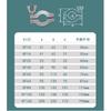 KF 10 16 25 40 50 63 80 100 Vacuum Clamp 304 Stainless Steel Sanitarry Pipe Fitting Quick Installation Bracket Sealing Ring