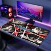 Van Halen Color Mouse Pad Large Gaming Table Cushion Non-slip Laptop Tablet Big Mousepad XXL Mat Mini PC Playmat With Lock edge