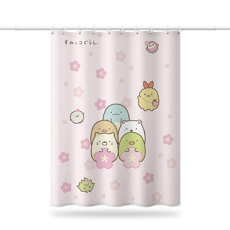 Perdea de duș îngroșată, rezistentă la apă, rezistentă la mucegai, Perdeau despărțitor de duș.