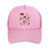 Mushroom Print Blend Casual  Mesh Baseball Cap Hip Hop