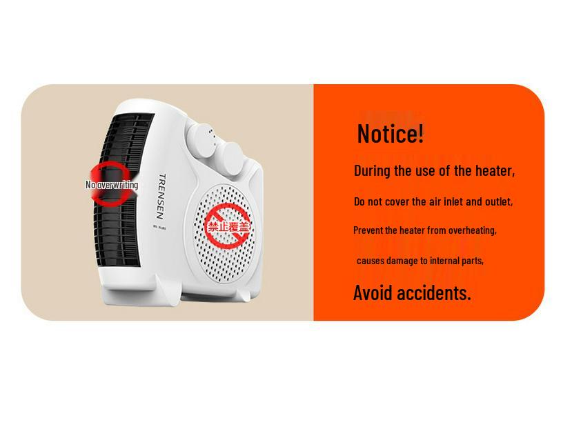 Compact High-Power Space Heater for Home & Office