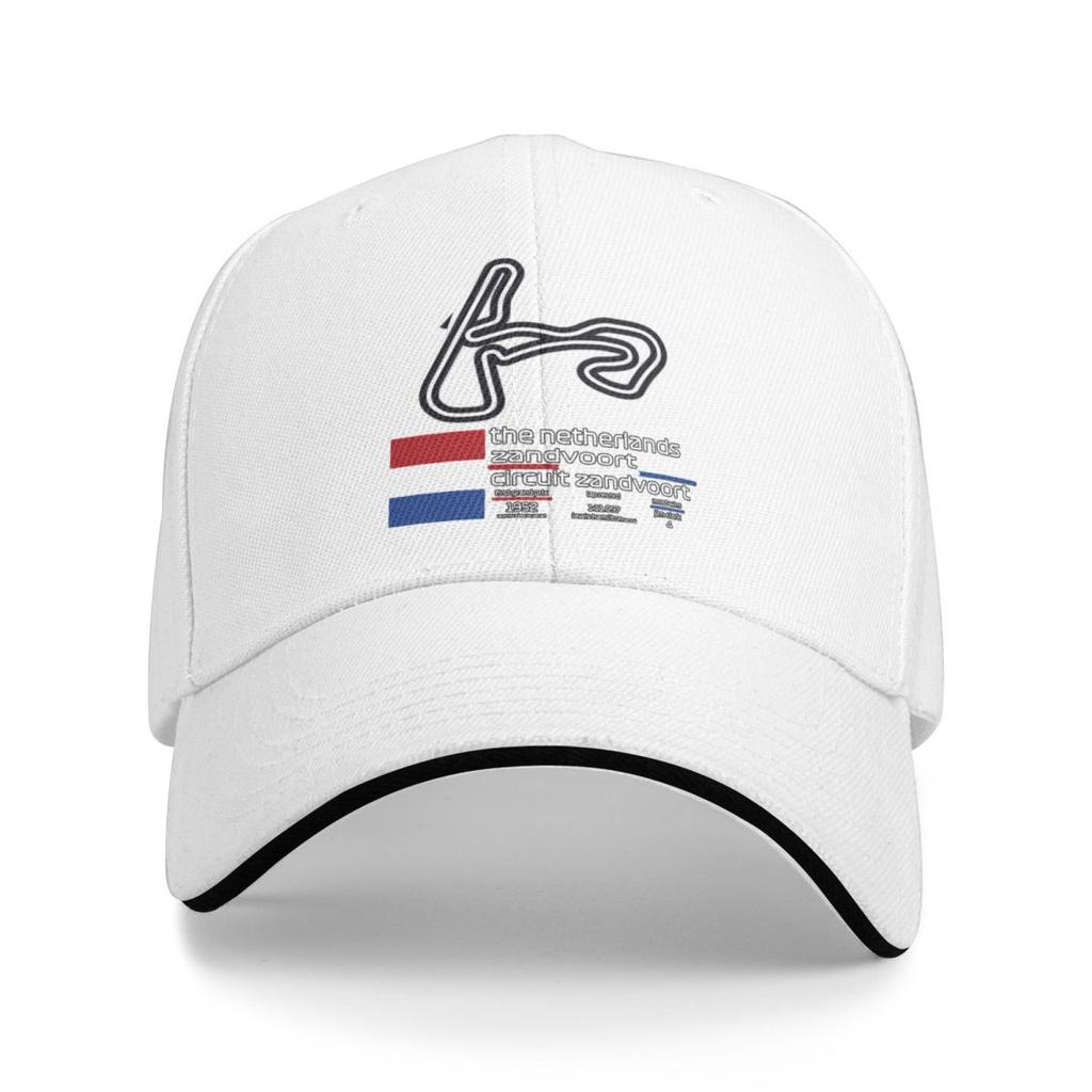 Circuit Zandvoort F1 Records Baseball Cap Sunhat Anime Fishing Caps Unisex Luxury Brand Women's Beach Unisex's