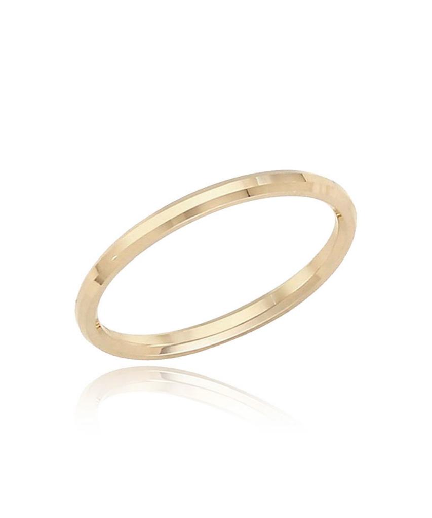 Lloyd Daily Flatline 10K Gold Ring 1.7Mm Lrt26012T (B Type)