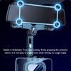 Car Phone Holder Rearview Mirror Phone Mount 360° Rotatable and Retractable Phone Stand Navigation