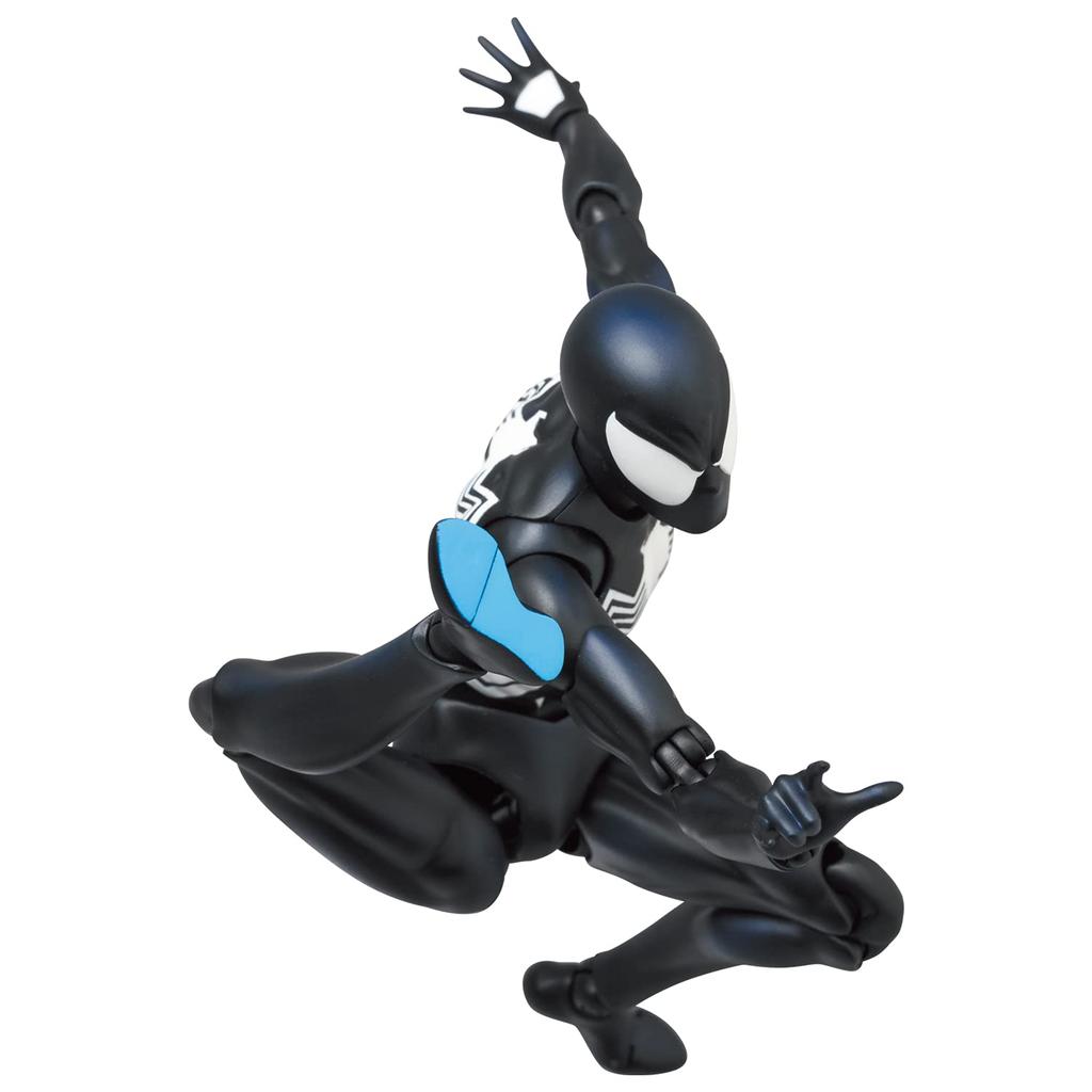 MAFEX Schwarz Kostüm Comic ca. 155mm Action Nr.147 Spider-Man Ver. große, vorgemalte Figur.