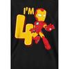 Marvel Childrens/Kids Iron Man 4th Birthday Hoodie