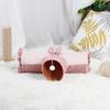 3 Holes Foldable Funny Pet Tunnel Cats for Play Training Toys for Rabbit Tunn