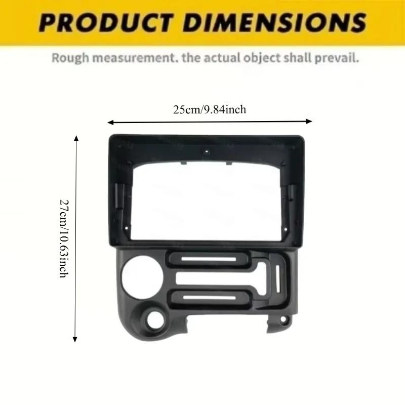 9 Inch For HYUNDAI SANTRO 2003-2015(LHD) Car Android Radio Plastic Fascia Panel Frame Wiring Kit with Power Cable