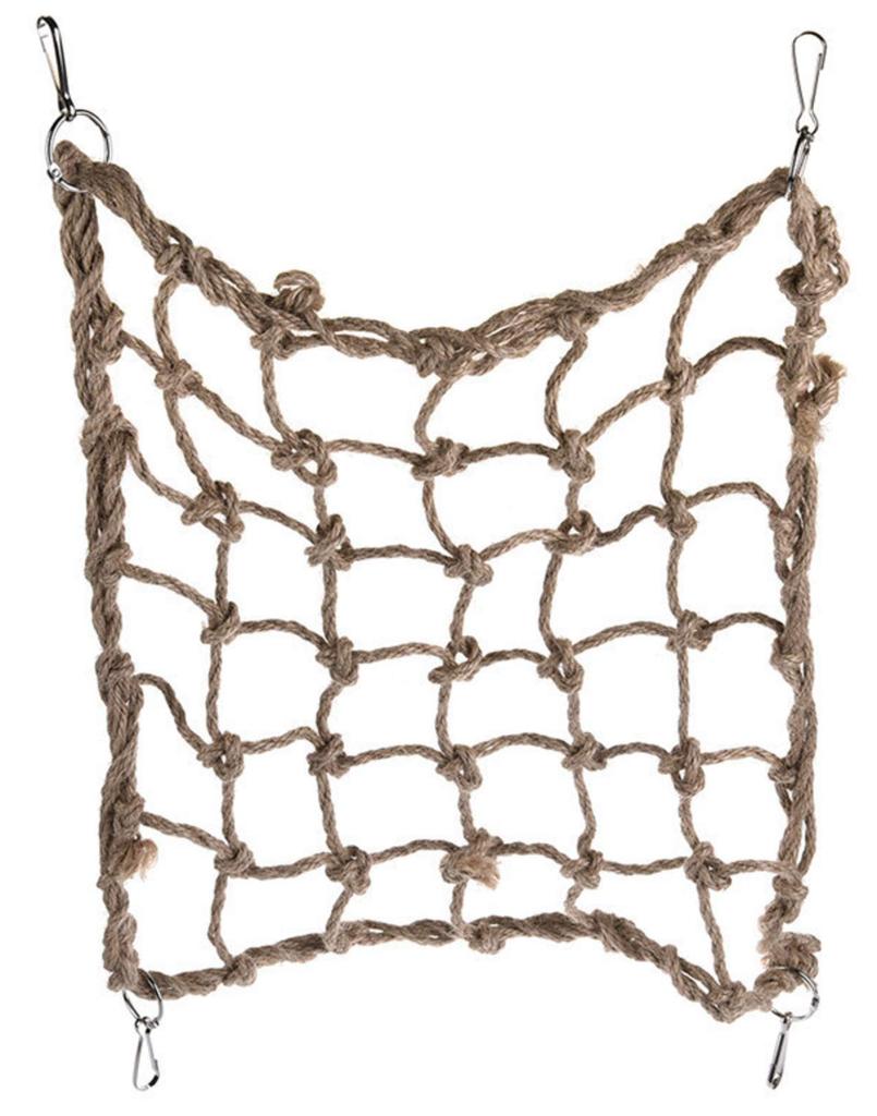 Heizi Parakeet Athletic Toy Net Playground Budgie Climbing Medium Parakeet Exercise Stress Relief Sparrow Parrot X (60cm 60cm)